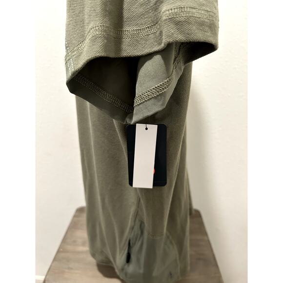 Bass Outdoor Men's Hiker Polo Deep Lichen Green Size XXL 2XL Zipper Zip New B98 - Picture 7 of 9